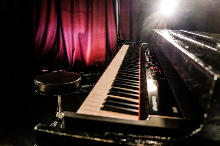 Grand piano ready for The Essential Elton John
