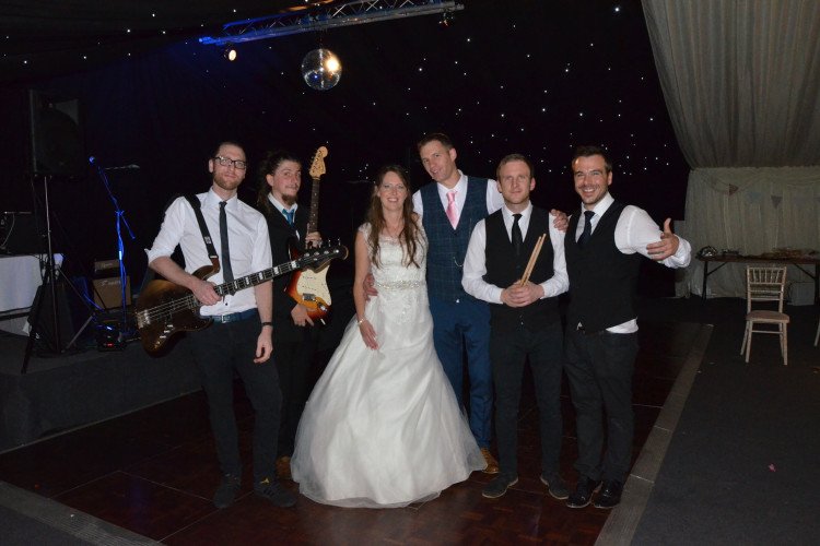 band with bride