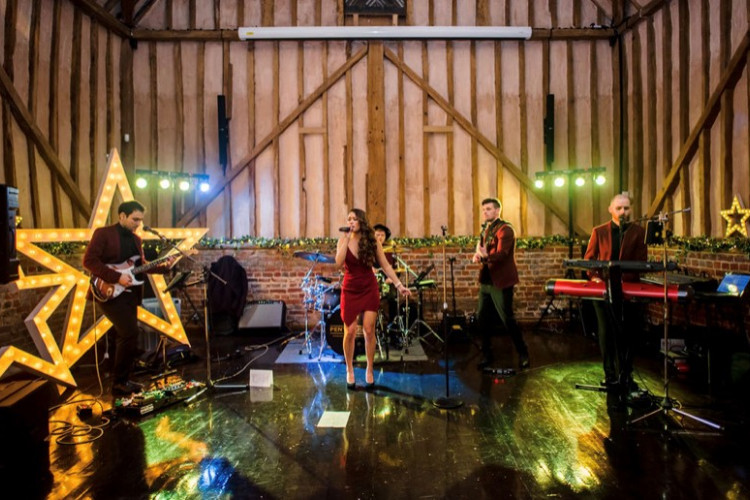 Blinding Lights Wedding Band