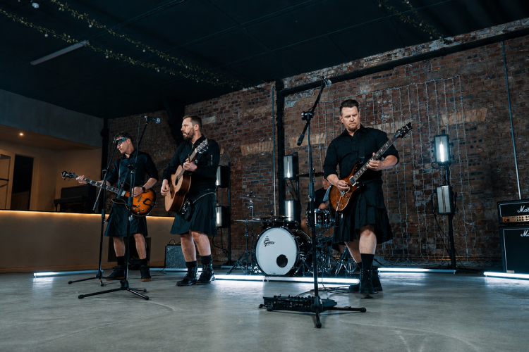 Ultraviolet Glasgow Wedding band