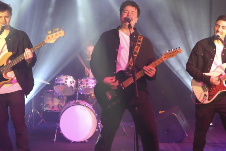 Short Circuit - Full Band Performing Live on Stage